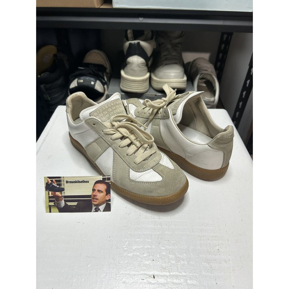 Maison Margiela Replica Gats Beige/White Sneaker Size 36.5 EU/ 6.5 US Womens